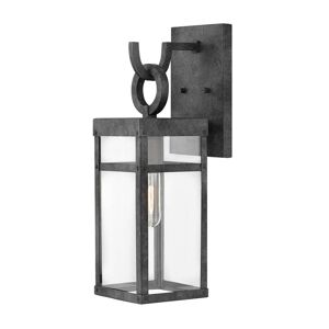 Quintiesse Venkovní nástěnné světlo Porter černá výška 47,4cm