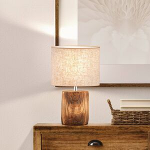 FISCHER & HONSEL Textilní stolní lampa Malik
