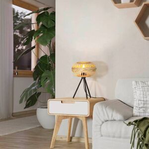 EGLO EGLO Amsfield 1 stolní lampa ze dřeva, třínožka
