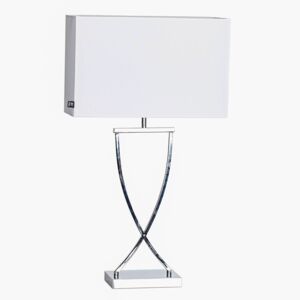 By Rydéns By Rydéns Omega stolní lampa chrom/bílá výška 69cm