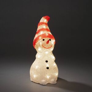 Konstsmide Christmas LED světelná figurka sněhuláka venkovní, IP44