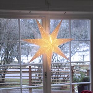 STAR TRADING Závěsná hvězda Sensy, Ø 100 cm, bílá