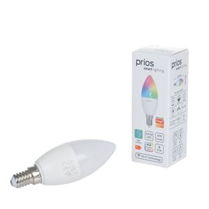 PRIOS Prios LED svíčka E14 4,9W RGBW WLAN matná, 3ks