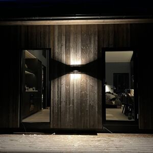 The Light Group SLC Shadow LED venkovní nástěnné světlo up/down