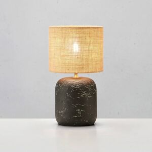 Markslöjd Stolní lampa Montagna, beton, juta, výška 45 cm
