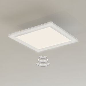 Briloner LED stropní světlo 7187-016 senzor, 29,5x29,5cm