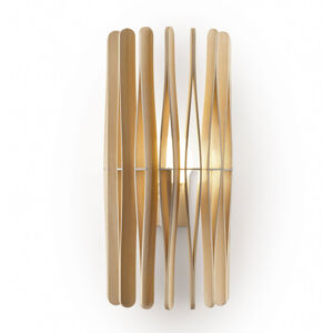Fabbian Fabbian Stick dřevěné nástěnné světlo, cylindr