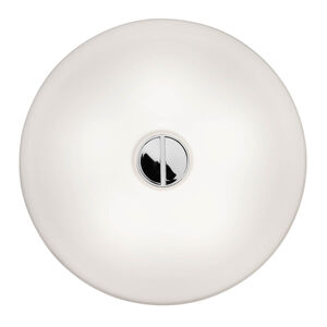 FLOS FLOS Button - bílé stropní světlo IP40