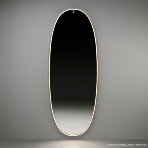 FLOS FLOS La Plus Belle LED nástěnné zrcadlo, hliník