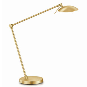 Knapstein Stmívatelná stolní lampa LED Beatrice mosaz matná