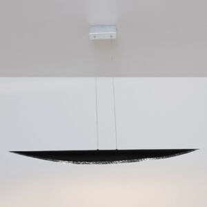J. Holländer LED závěsné světlo Chiasso, černá/stříbrná