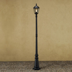 Konstmide Stožárové svítidlo Firenze, 1 lucerna, černé