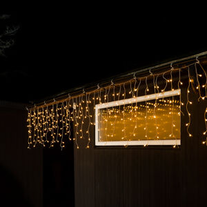 Konstsmide Christmas LED světelný závěs ledový déšť teplá bílá 10m