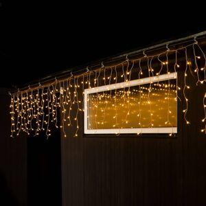 Konstsmide Christmas LED světelný závěs Ledový déšť jantar 10m