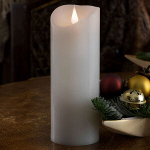 Konstmide CHRISTMAS Plamen 3D - LED svíčka z pravého vosku