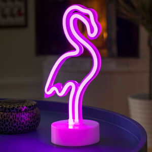 Konstmide SEASON LED dekorativní světlo Flamingo, na baterie