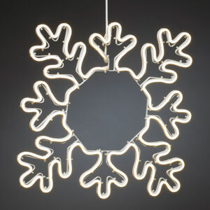 Konstsmide Christmas LED dekorační silueta sněhová vločka pro exteriér