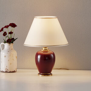 austrolux by Kolarz COLARZ Bordeaux – půvabná stolní lampa, 34 cm