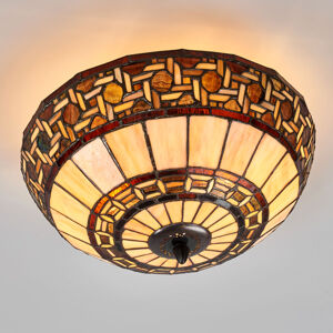 Clayre&Eef Wilma - stropní světlo v Tiffany stylu