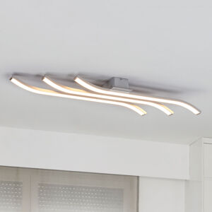 Euluna LED stropní svítidlo Largo 3zdr. 83 cm hliník