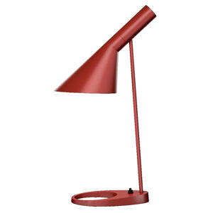 Louis Poulsen Louis Poulsen AJ - stolní lampa, rezavá červená
