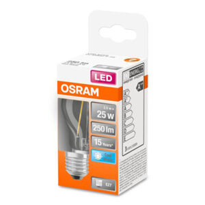 OSRAM OSRAM Classic P LED žárovka E27 2,5W 4 000 K čirá