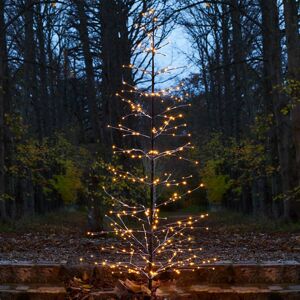 Sirius Zasněžený třpytící se LED strom Isaac