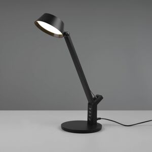 Trio Lighting LED stolní lampa Ava s funkcí stmívání, černá