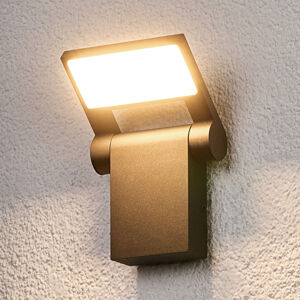Lucande Venkovní nástěnná LED lampa Marius