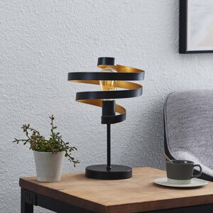 Lindby Lindby Colten stolní lampa, černá, zlatá