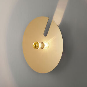 Wever & Ducré Lighting WEVER & DUCRÉ Mirro 2.0 nástěnné 45 cm černá/zlatá