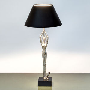 J. Holländer Designová stolní lampa Ballerino s postavou