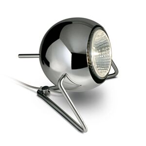 Fabbian Fabbian Beluga Steel Chrom-Stolní lampa, Ø 9 cm