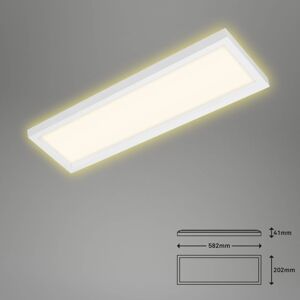Briloner LED stropní světlo 7365, 58 x 20 cm, bílá