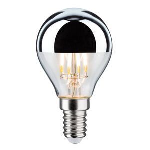 Paulmann Žárovka LED E14 827 zrcadlená stříbro 4,8W stmívač