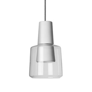 LEDS-C4 LEDS-C4 Khoi Surfaced závěsné světlo, čirá/bílá