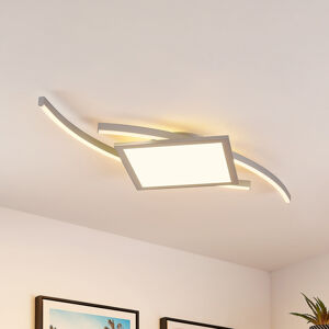 Lucande Lucande Tiaro LED stropní světlo, hranaté, 42,5 cm