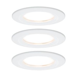 Paulmann Paulmann Nova LED podhledové světlo 3ks pevné bílé