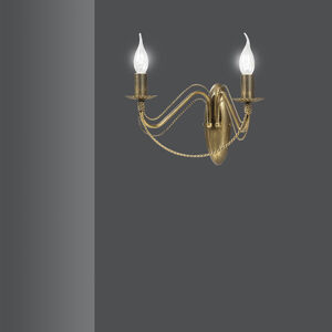 EMIBIG LIGHTING Nástěnné světlo Tori K2 ve tvaru svíček, zlatá